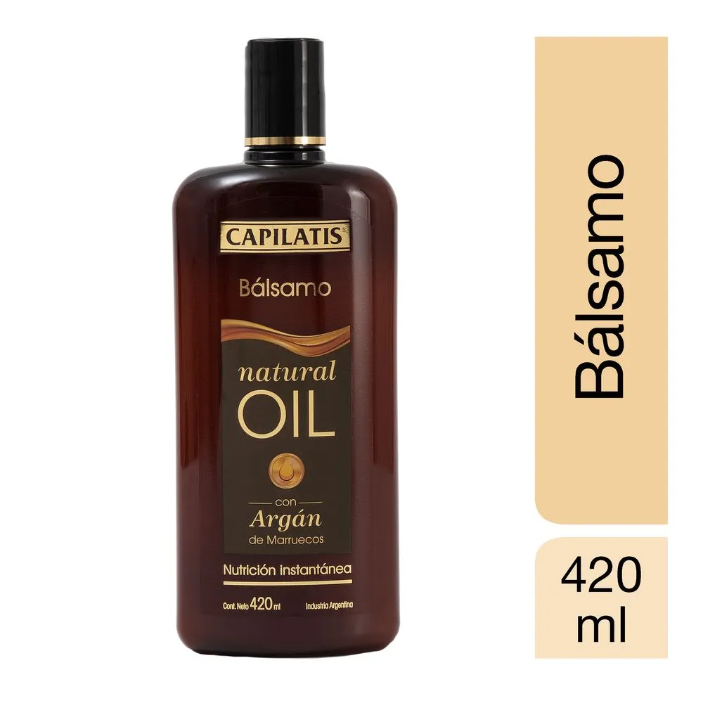 Capilatis Balsamo Capilar Natural Oil Con Argan De Marruecos