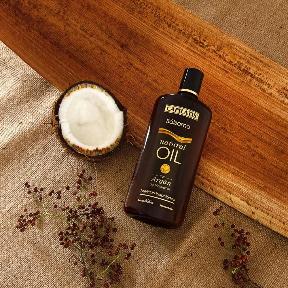 Capilatis Balsamo Capilar Natural Oil Con Argan De Marruecos