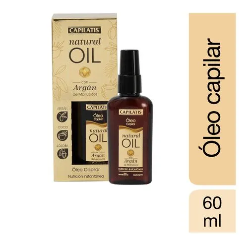 Capilatis Óleo Capilar Natural Oil Con Argan De Marruecos