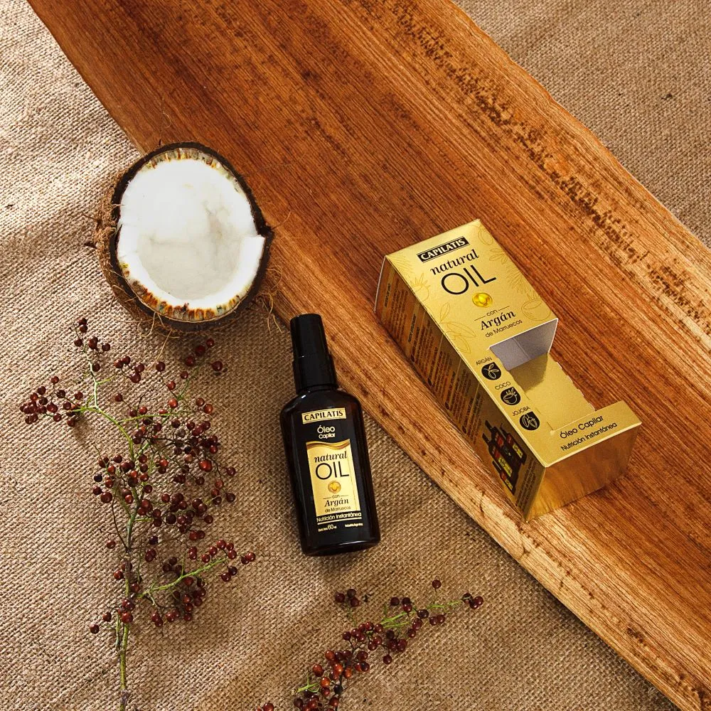Capilatis Óleo Capilar Natural Oil Con Argan De Marruecos