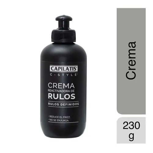 Capilatis Crema Para Peinar Reactivadora De Rulos