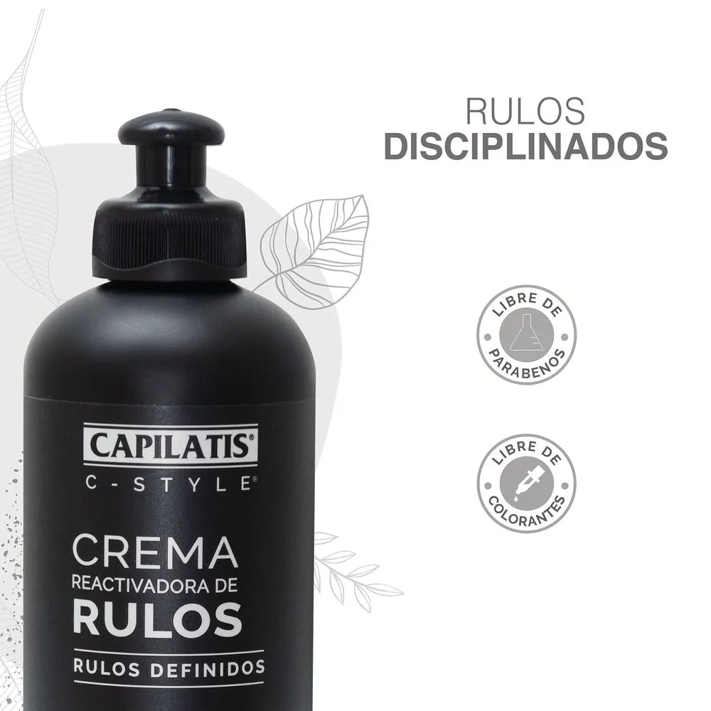 Capilatis Crema Para Peinar Reactivadora De Rulos