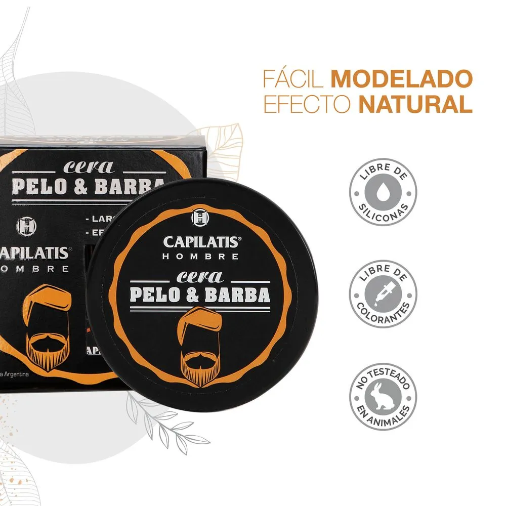 Capilatis Cera Para Cabello Y Barba