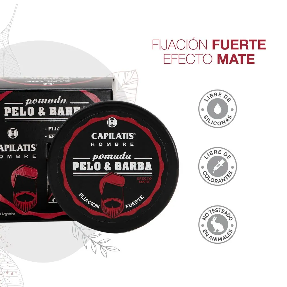 Capilatis Pomada Para Cabello y Barba