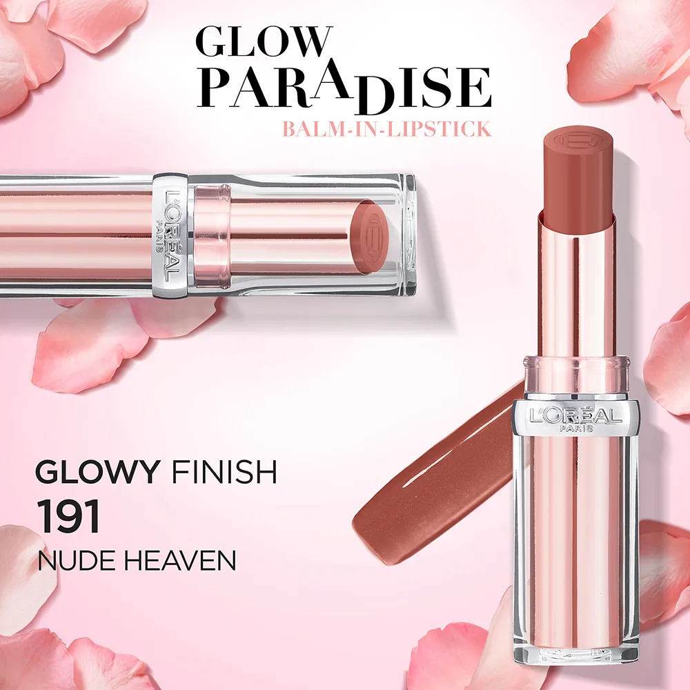 L'Oréal París Bálsamo Labial Glow Paradise