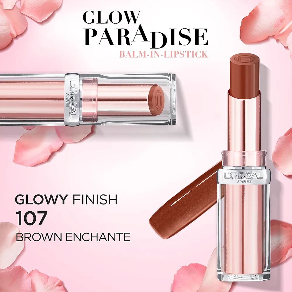 L'Oréal París Bálsamo Labial Glow Paradise