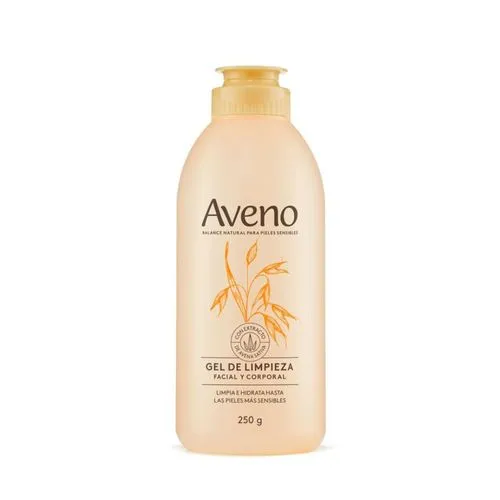 Aveno Gel De Limpieza Facial y Corporal Para Piel Sensible