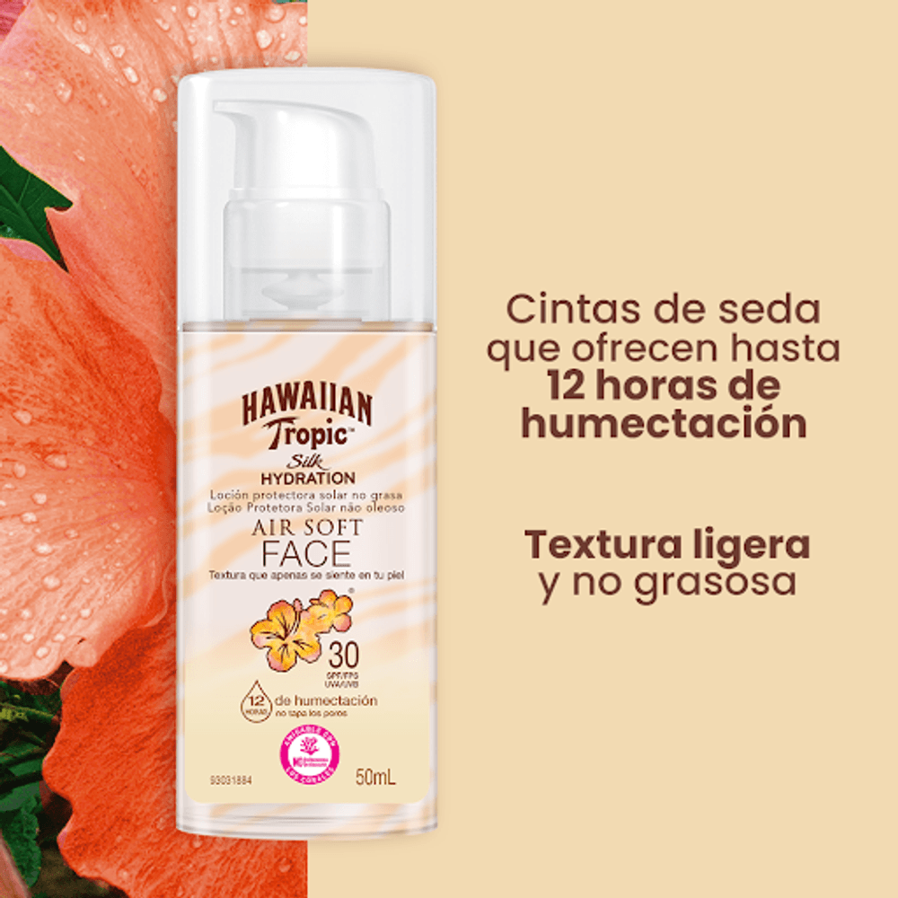 Hawaiian Tropic Protector Solar FPS 30 Silk Hydration Air Soft