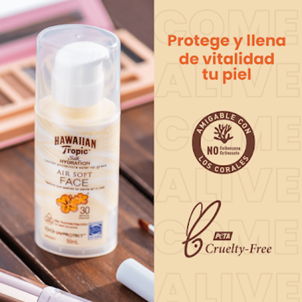 Hawaiian Tropic Protector Solar FPS 30 Silk Hydration Air Soft