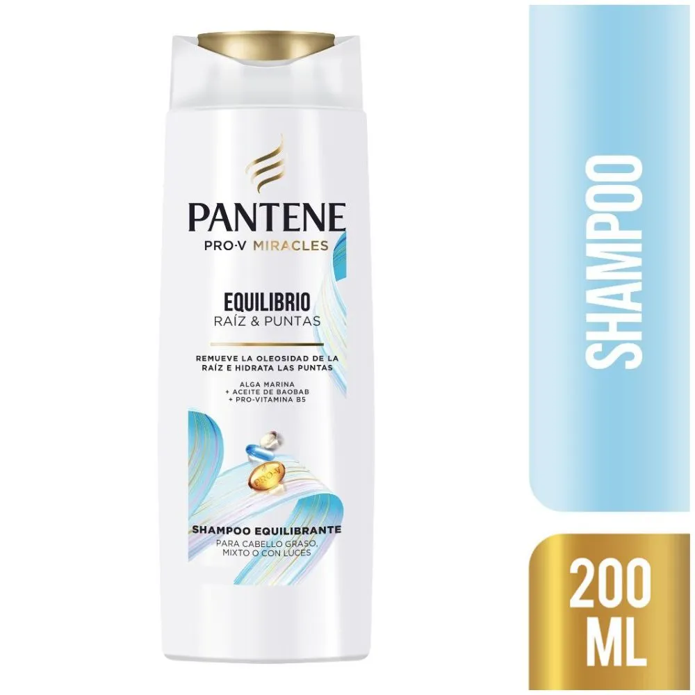 Pantene Shampoo Pro-V Miracles Equilibrio Raíz y Puntas