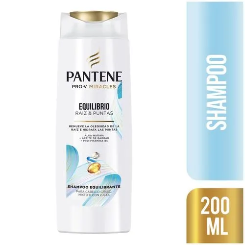 Pantene Shampoo Pro-V Miracles Equilibrio Raíz y Puntas