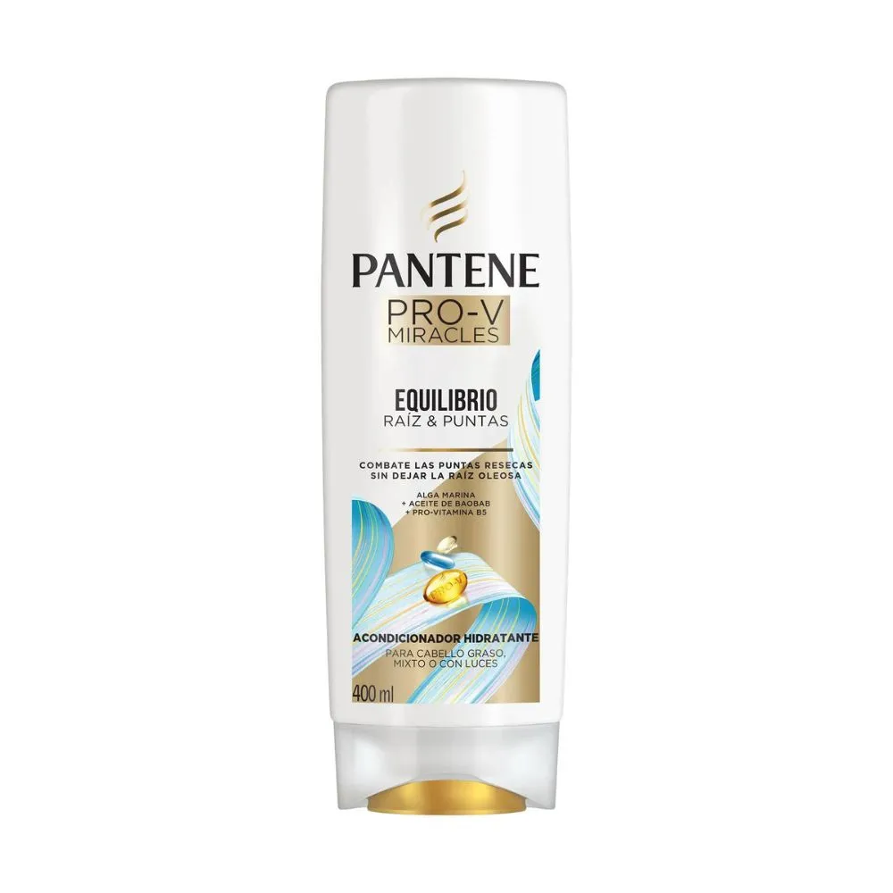 Pantene Acondicionador Pro-V Miracles Equilibrio Raíz y Puntas