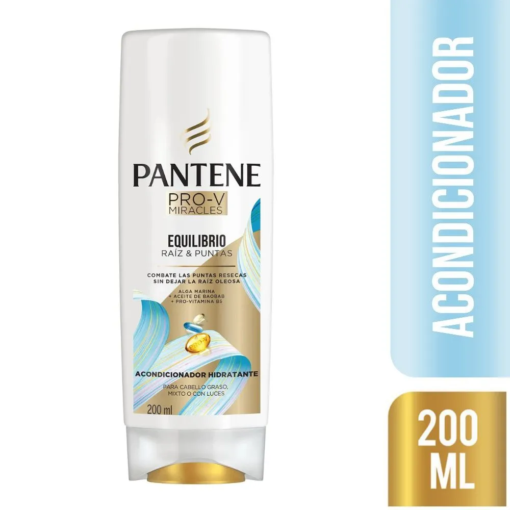 Pantene Acondicionador Pro-V Miracles Equilibrio Raíz y Puntas