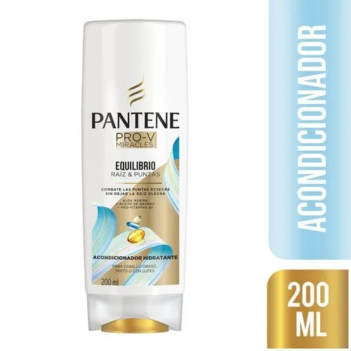 Pantene Acondicionador Pro-V Miracles Equilibrio Raíz y Puntas