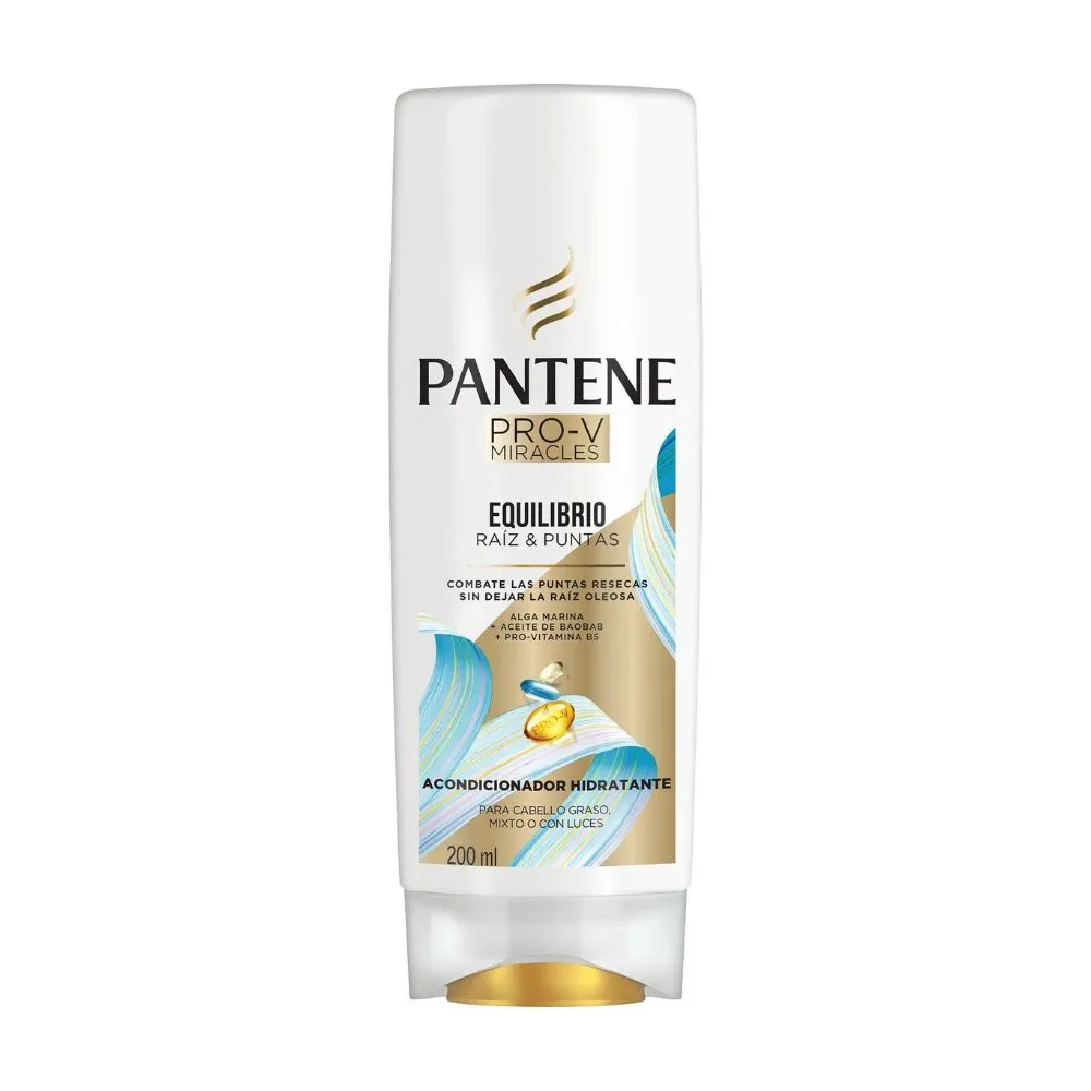 Pantene Acondicionador Pro-V Miracles Equilibrio Raíz y Puntas
