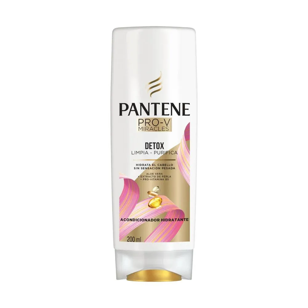 Pantene Acondicionador Pro-V Miracles Detox Hidratante