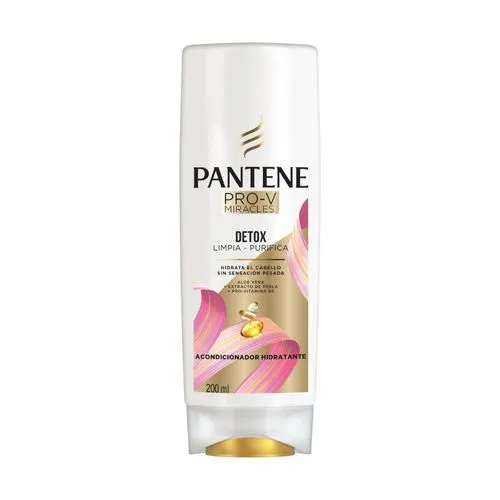 Pantene Acondicionador Pro-V Miracles Detox Hidratante
