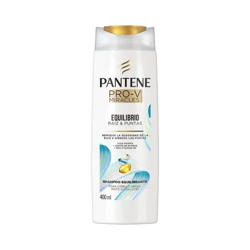 Pantene Shampoo Pro-V Miracles Equilibrio Raíz y Puntas