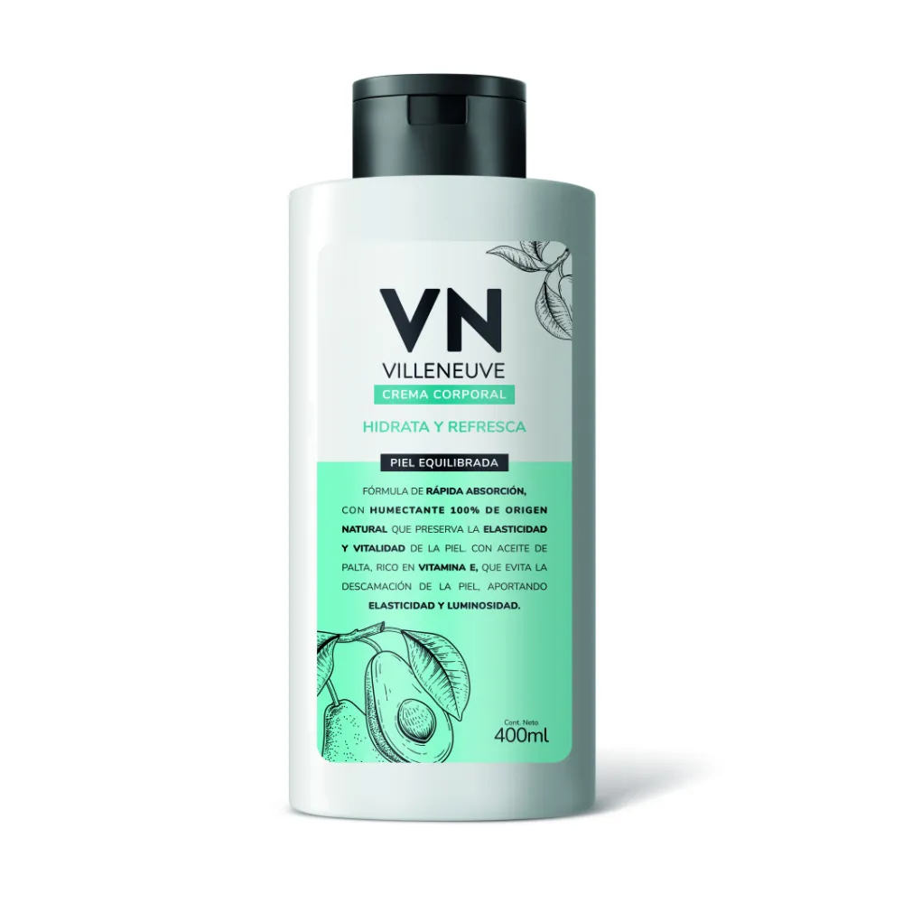 VN Crema Corporal Hidrata y Refresca Piel Equilibrada