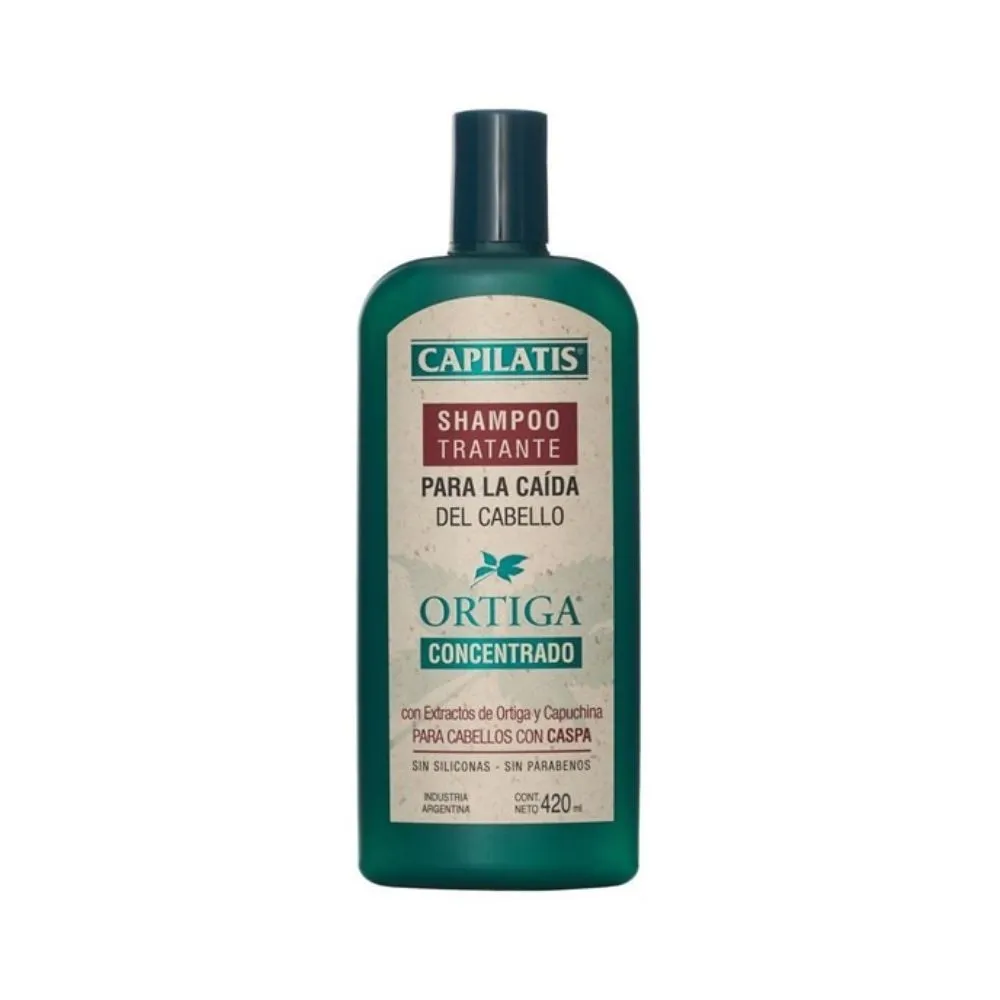Capilatis Shampoo Tratante Para La Caída Del Cabello Con Caspa