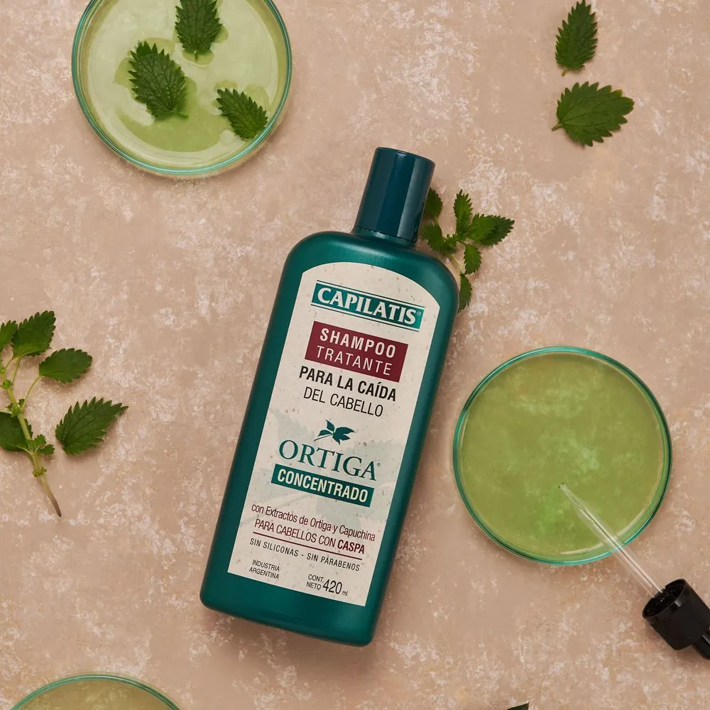 Capilatis Shampoo Tratante Para La Caída Del Cabello Con Caspa