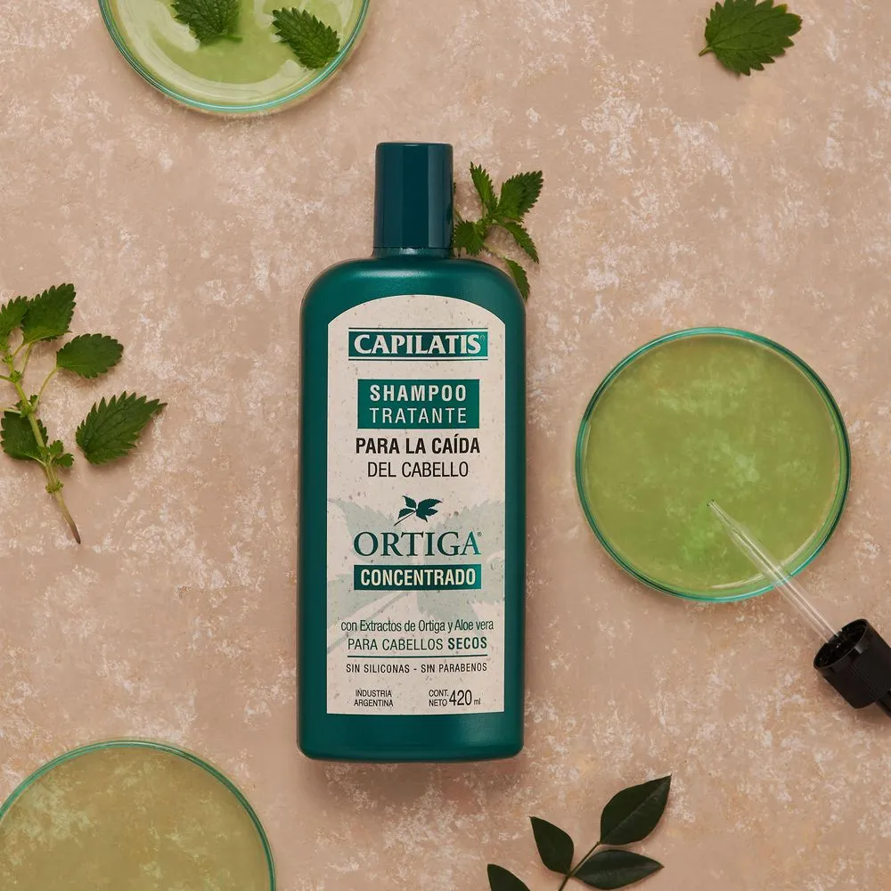 Capilatis Shampoo Tratante Para La Caída Del Cabello Seco