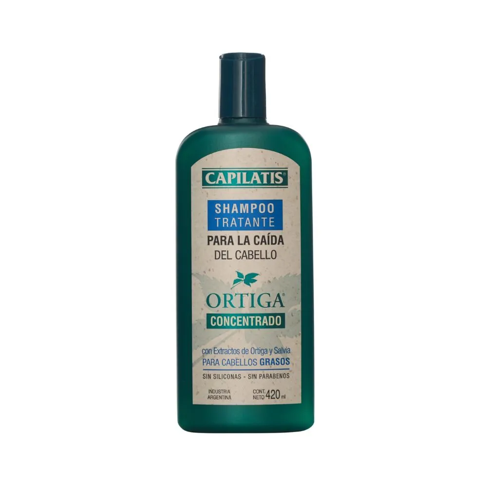 Capilatis Shampoo Tratante Para La Caída Del Cabello Graso