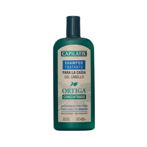 Capilatis Shampoo Tratante Para La Caída Del Cabello Graso