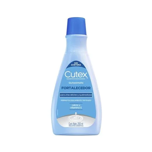Cutex Quitaesmalte Fortalecedor Con Calcio y Vitamina E