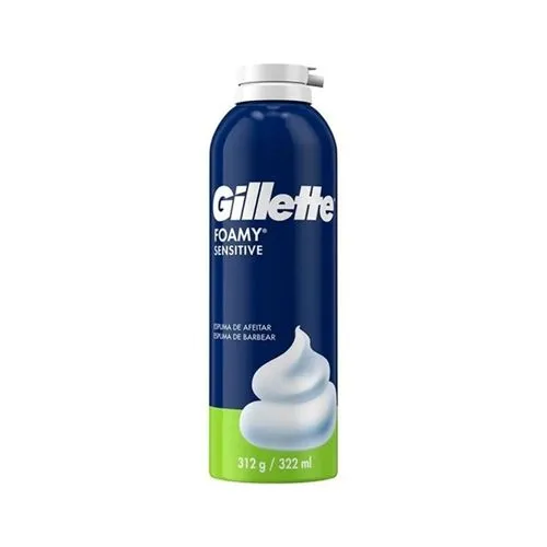 Gillette Espuma Para Afeitar Foamy Sensitive