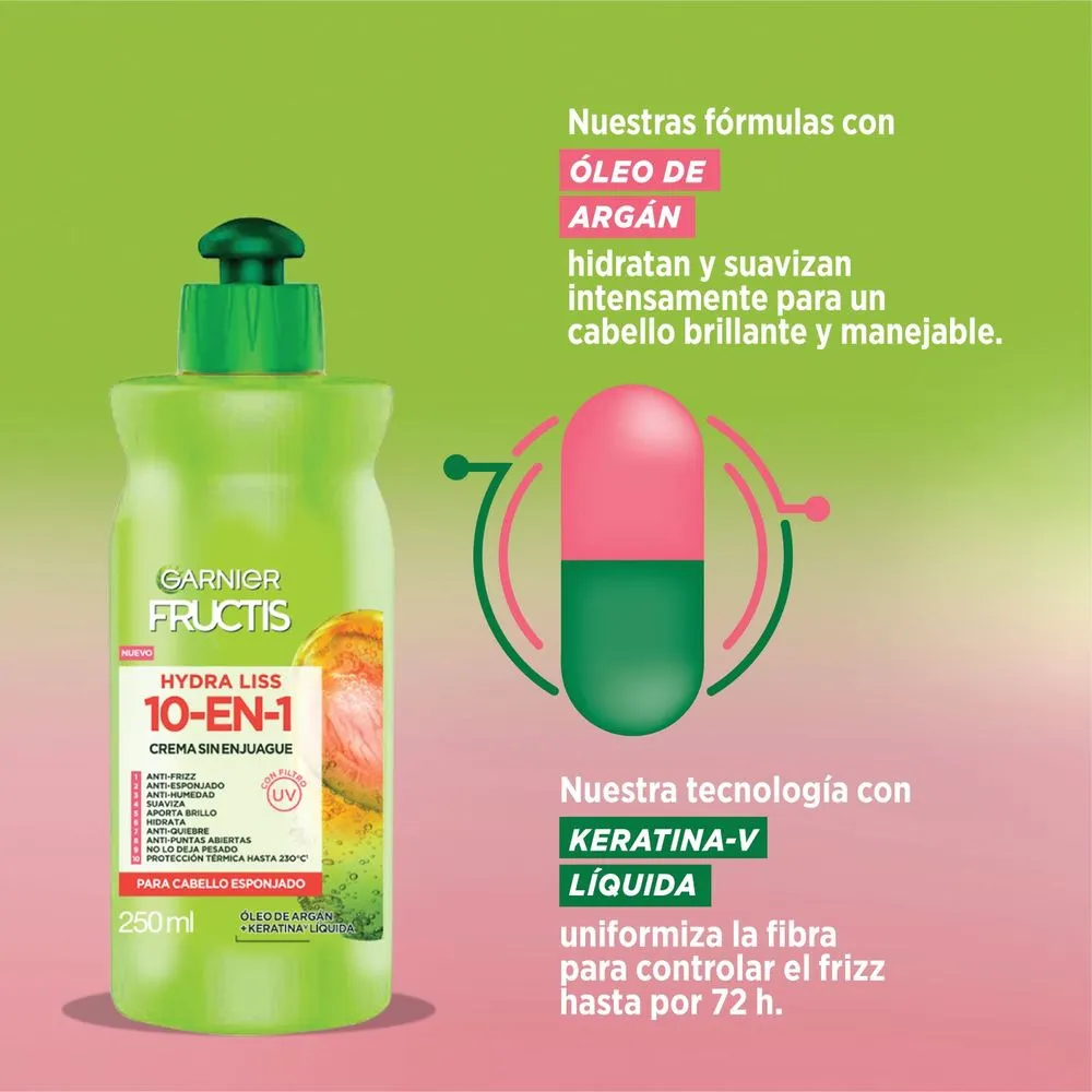 Fructis Crema Para Peinar Hydraliss