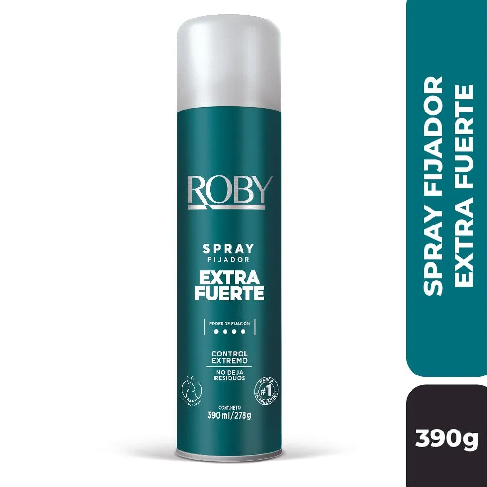 Roby Fijador En Spray Extra Fuerte