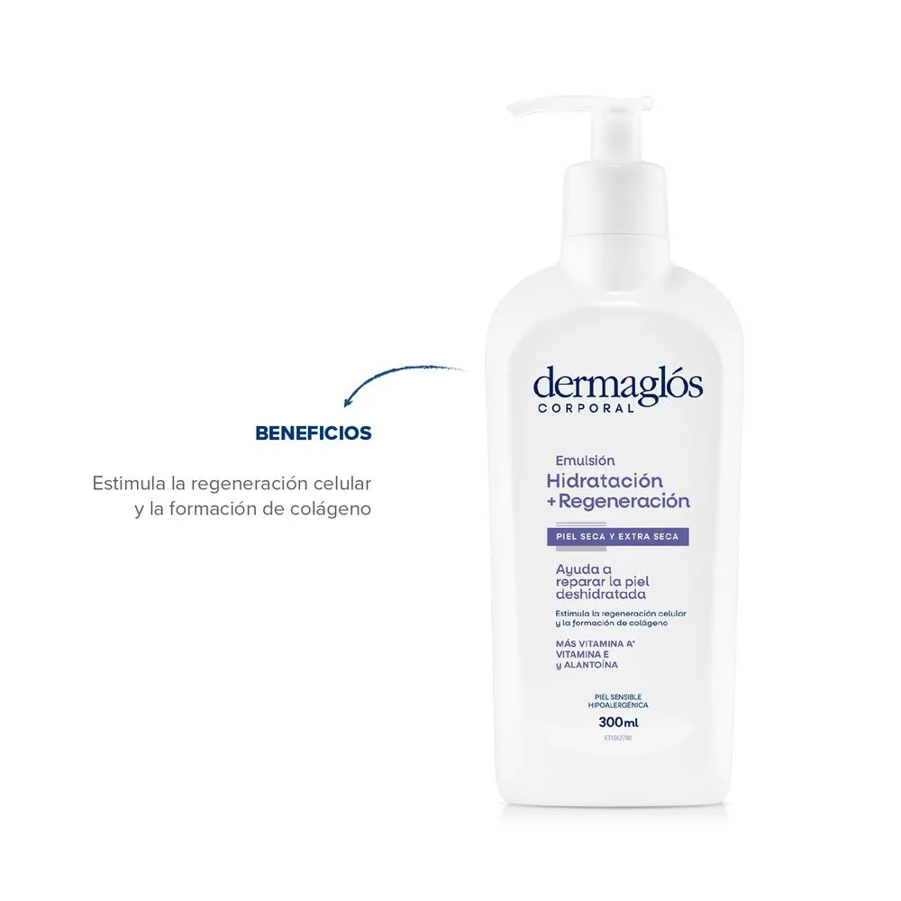 Dermaglós Emulsión Corporal Hidratación + Regeneración