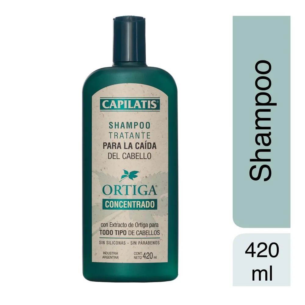 Capilatis Shampoo Tratante Para Caída Del Cabello Ortiga Concentrado