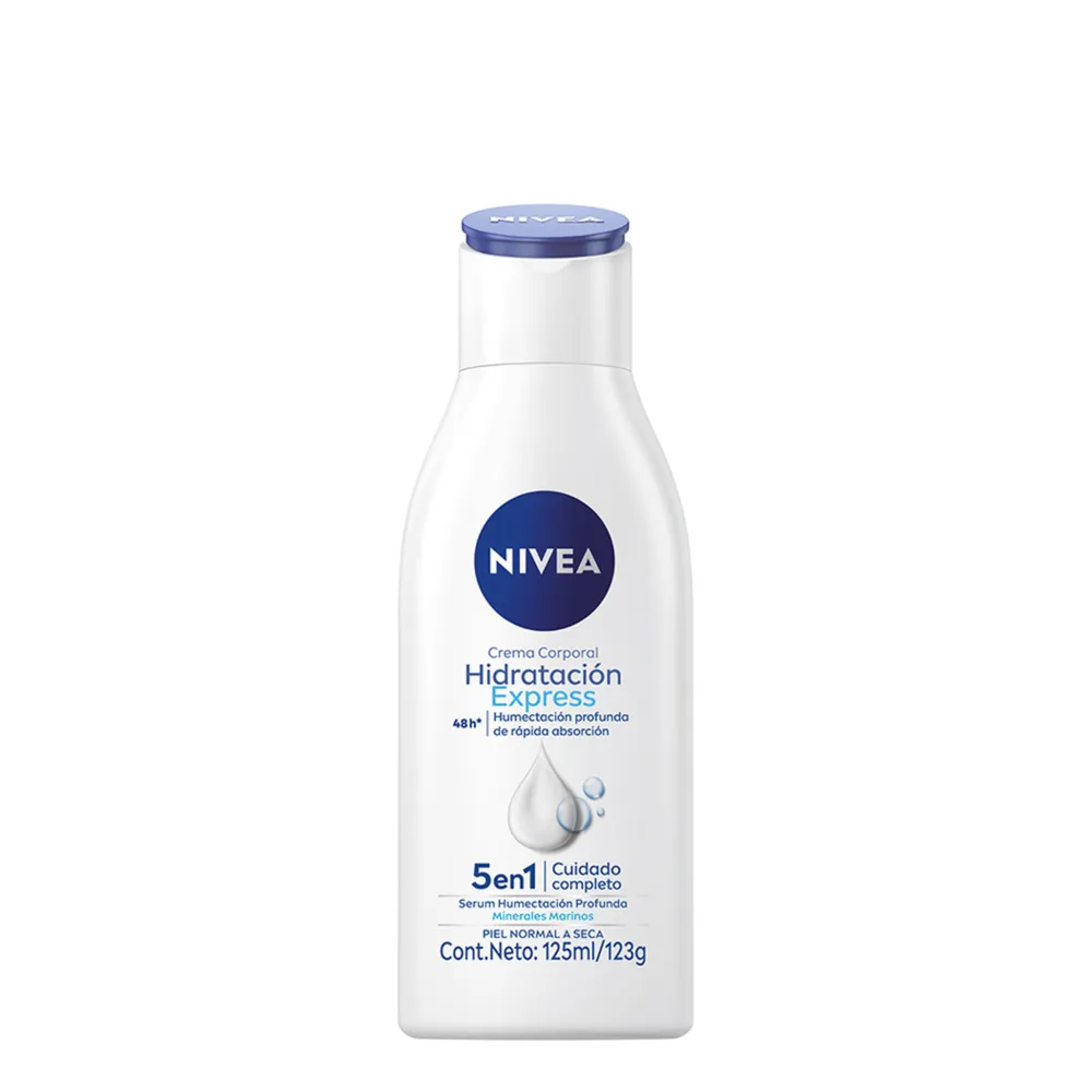 Nivea Crema Corporal Hidratación Express Humectación Profunda Piel Normal a Seca