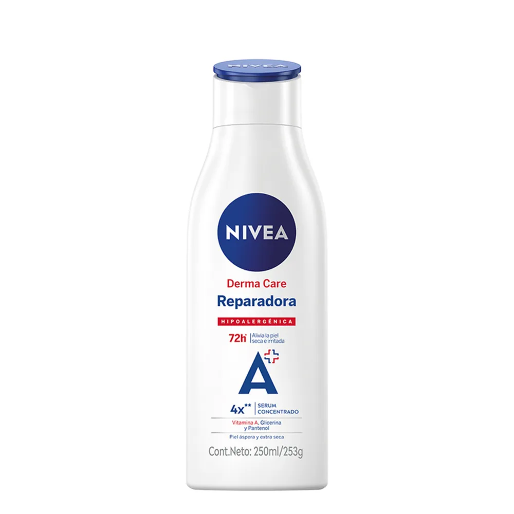 Nivea Crema Corporal Hipoalergénica Derma Care Reparadora Piel Extra Seca