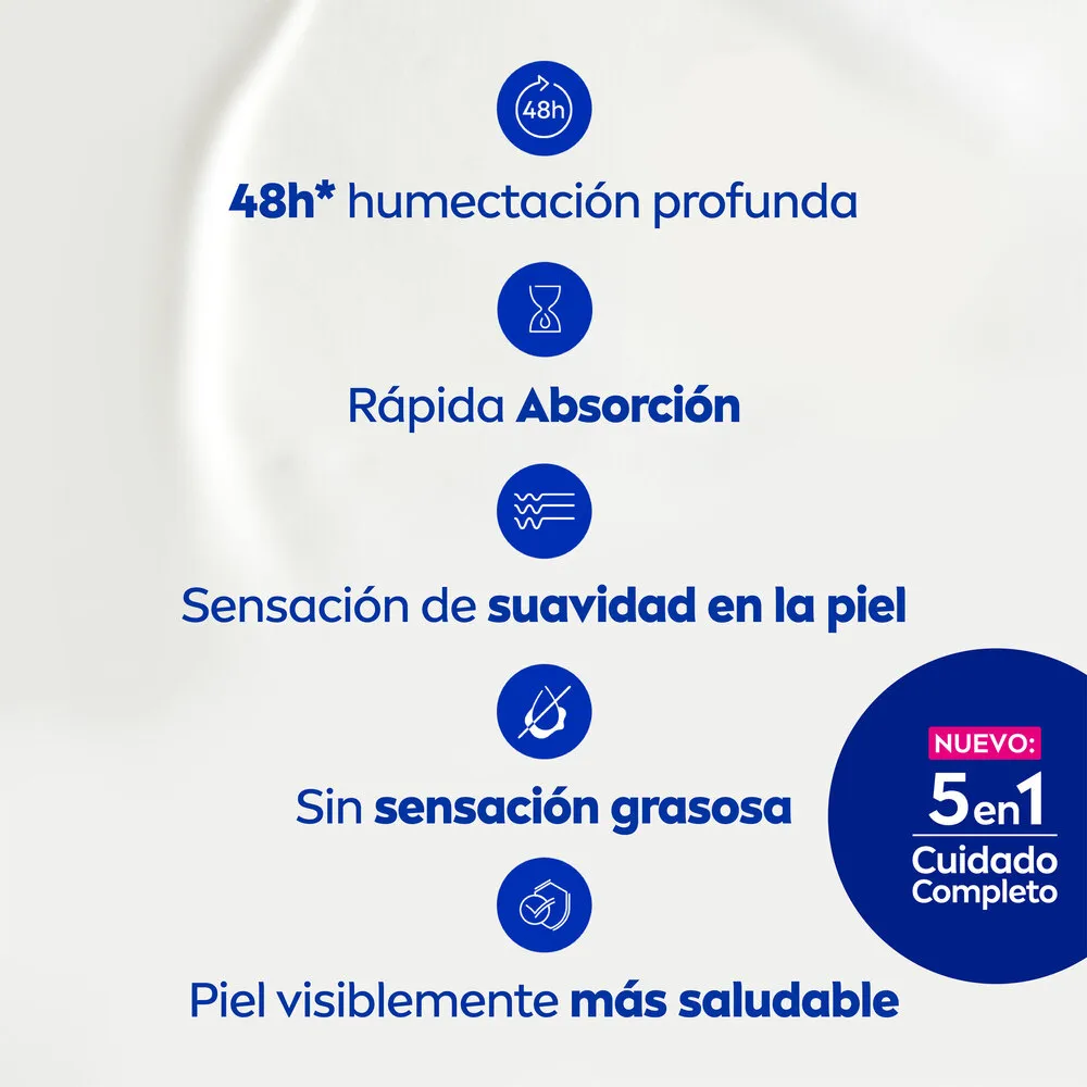 Nivea Crema Corporal Hidratación Express Humectación Profunda Piel Normal A Seca