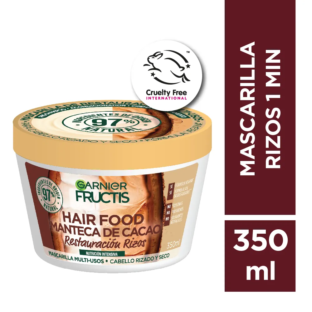 Fructis Mascarilla Fructis Hair Food Cacao
