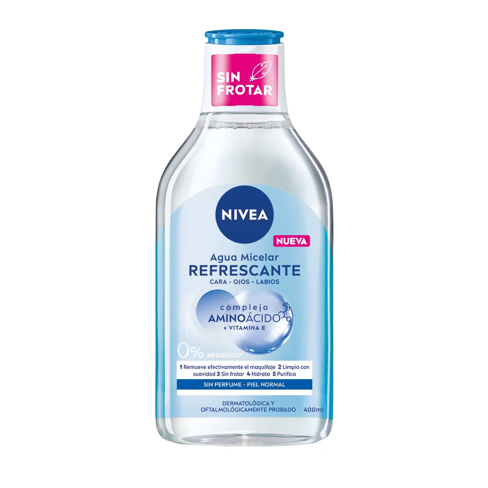 Nivea Agua Micelar 5 En 1 Refrescante Piel Normal