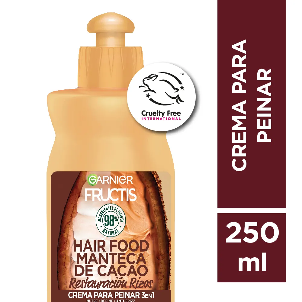 Fructis Crema Para Peinar Hair Food Cacao