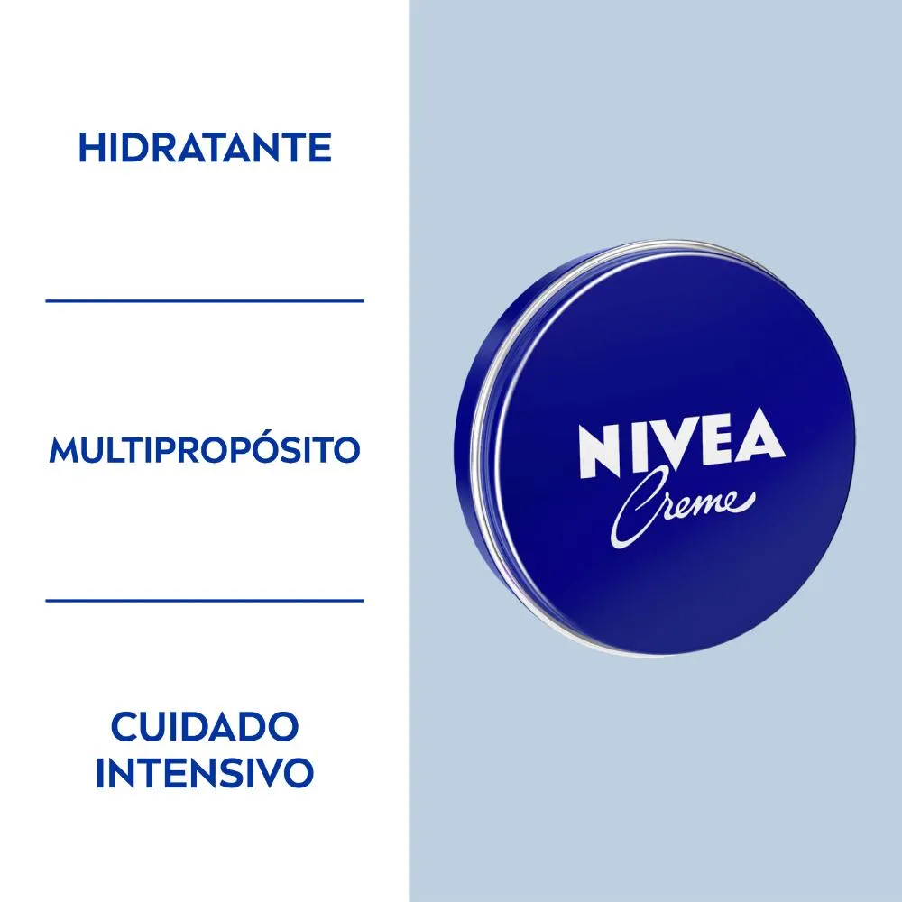 Nivea Crema Hidratante Intensiva Creme en Lata Todo Tipo de Piel