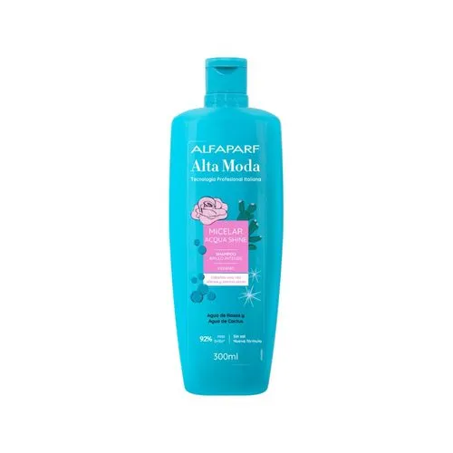 Alta Moda Shampoo Brillo Intenso Acqua Shine Vegano