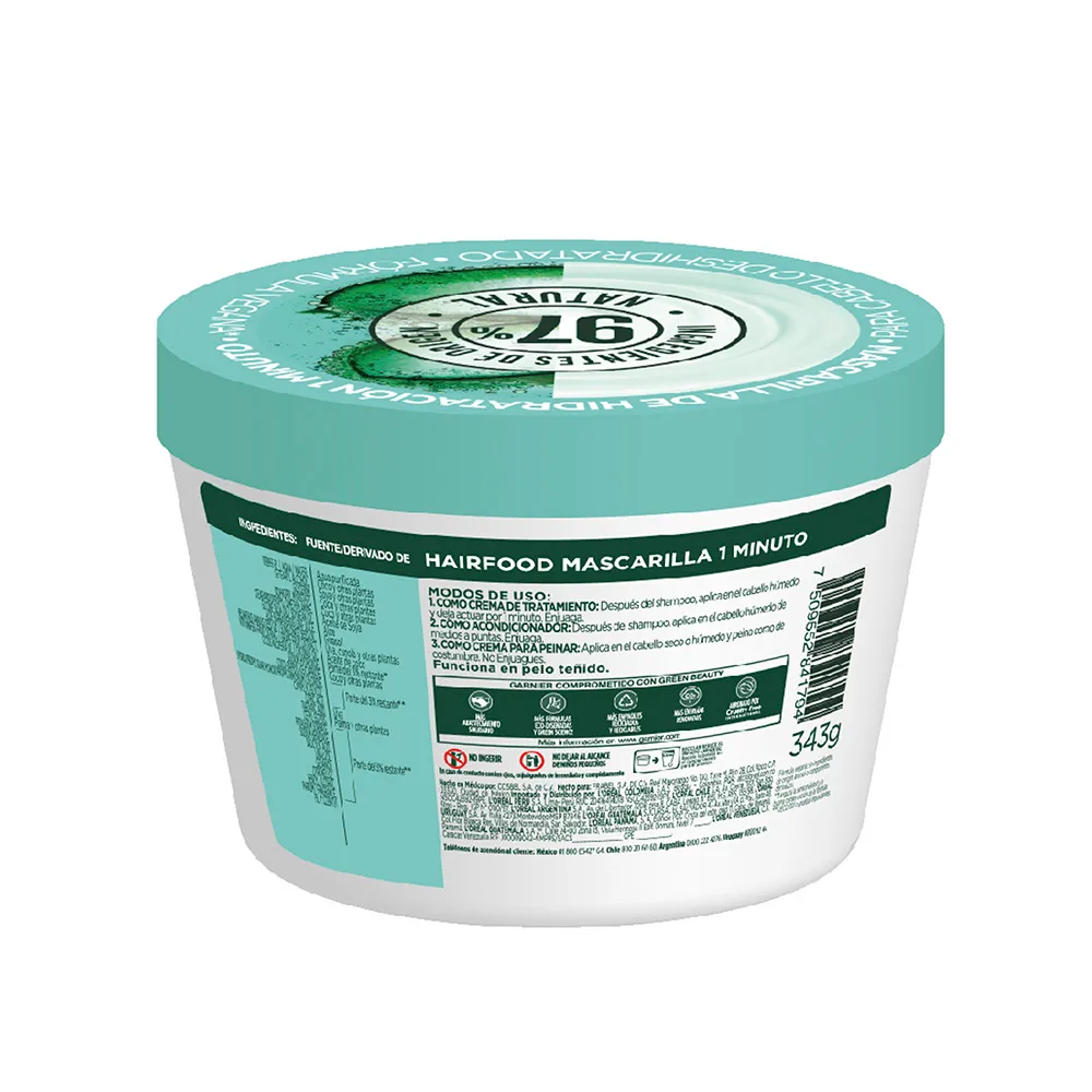 Fructis Mascarilla Hair Food Aloe