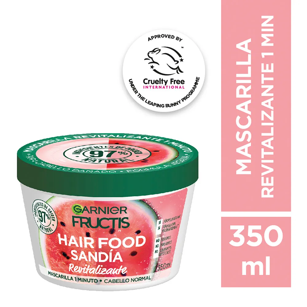 Fructis Mascarilla Hair Food Sandía