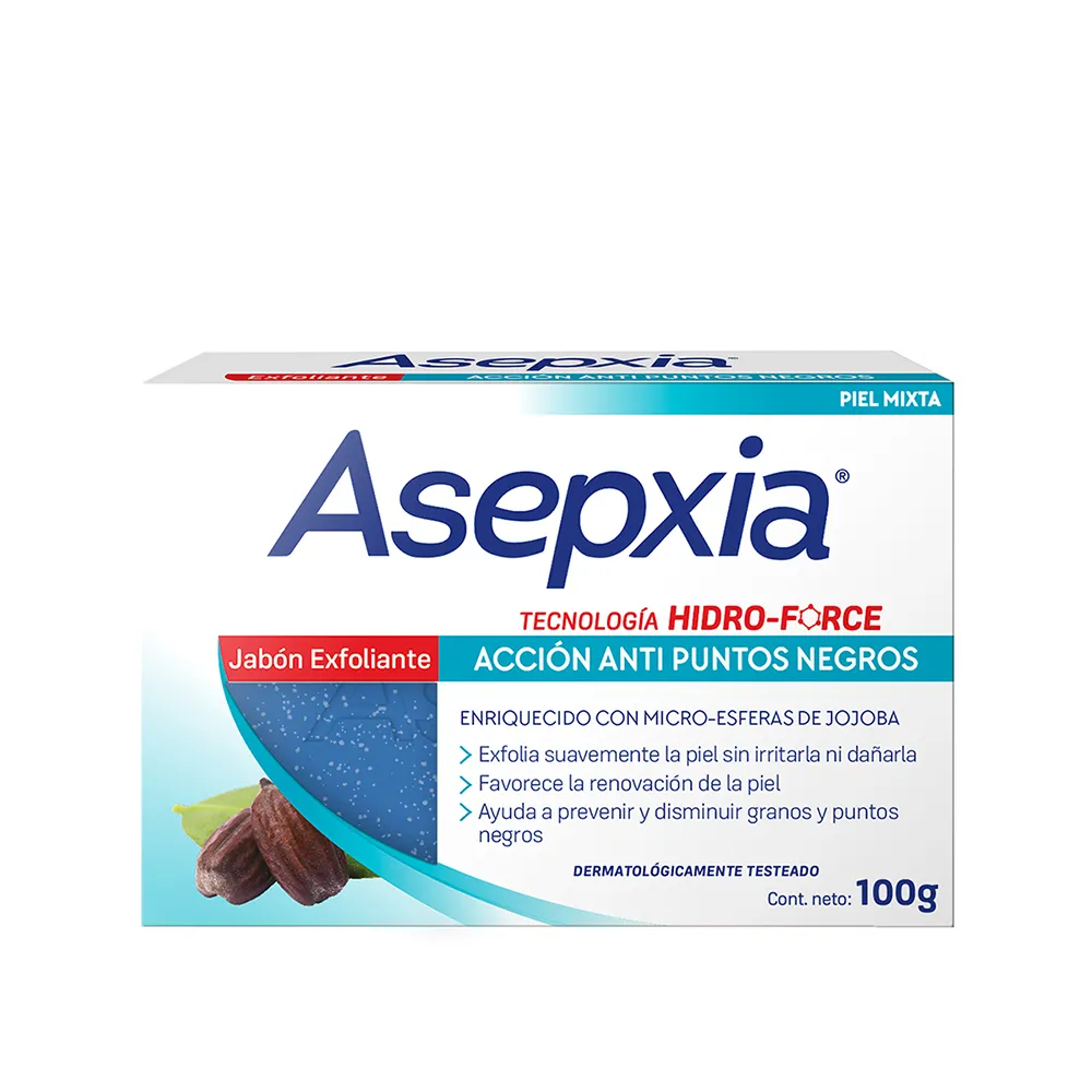 Asepxia Jabón En Barra Exfoliante