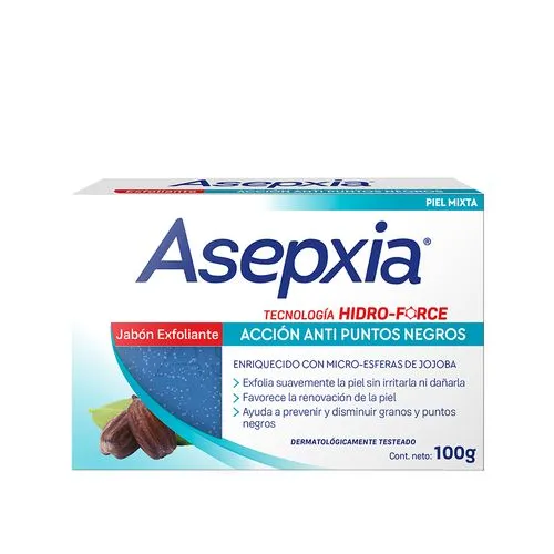 Asepxia Jabón En Barra Exfoliante