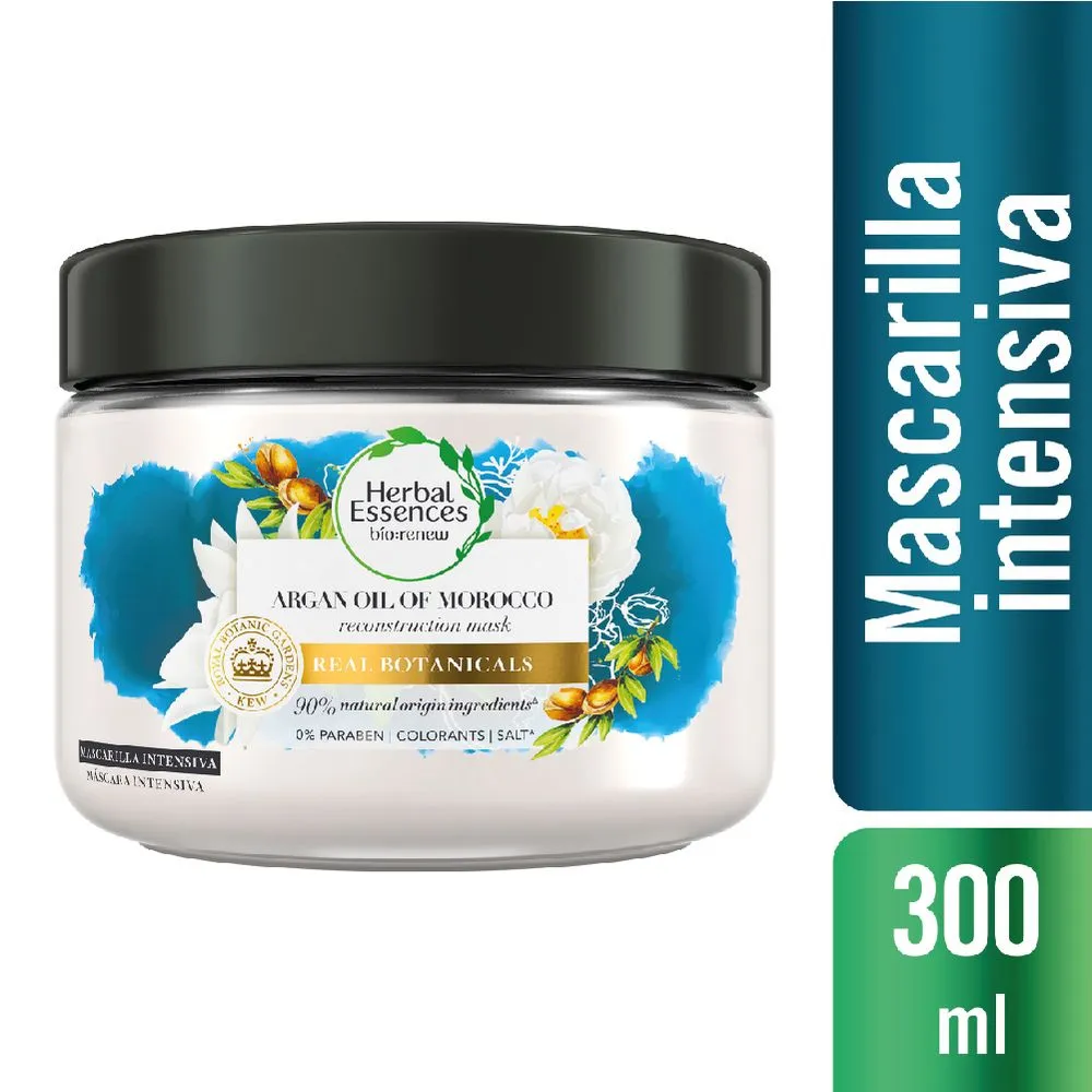 Herbal Essences Mascarilla Aceite de Argán y Aloe