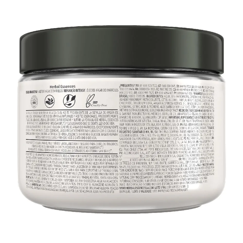 Herbal Essences Mascarilla Aceite de Argán y Aloe