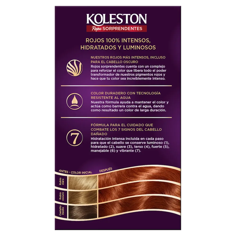 Koleston Kit Coloracion Permanente Rojos Sorprendentes