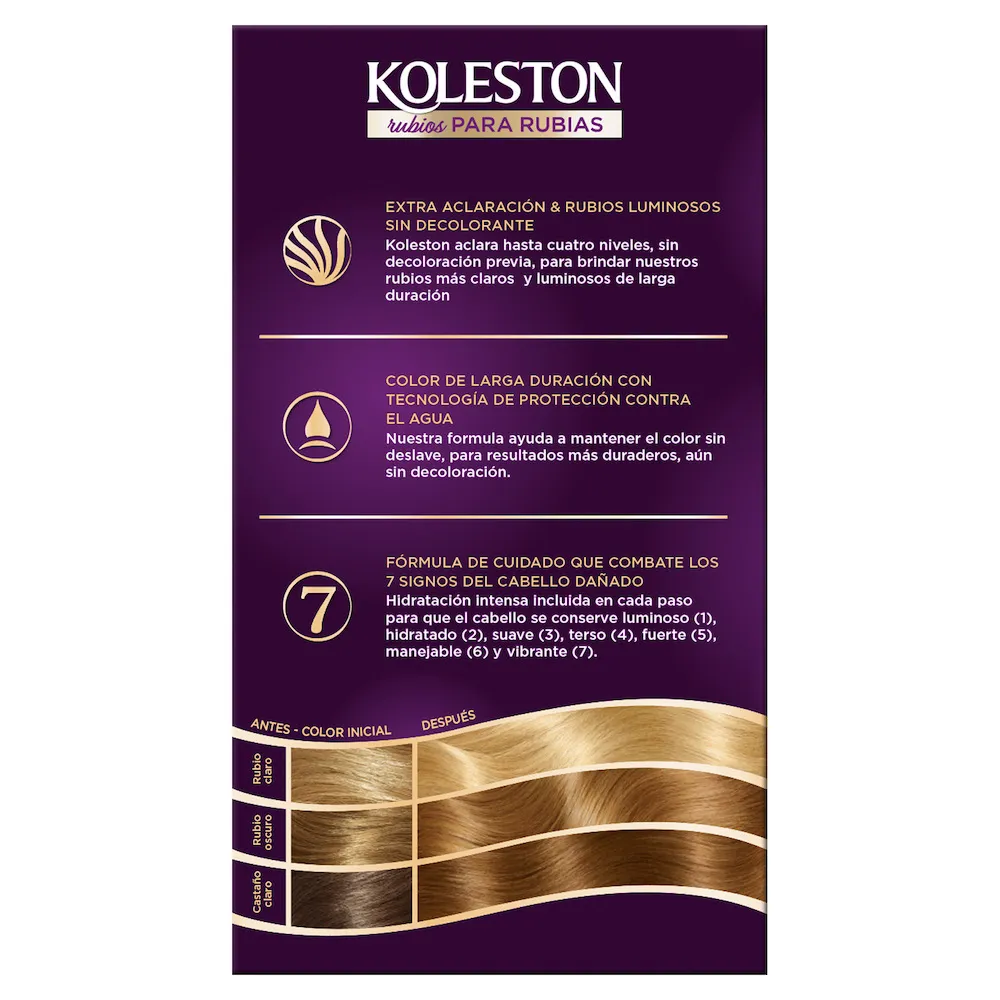 Koleston Kit Coloracion Permanente Rubios Para Rubias